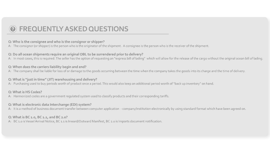 FAQ